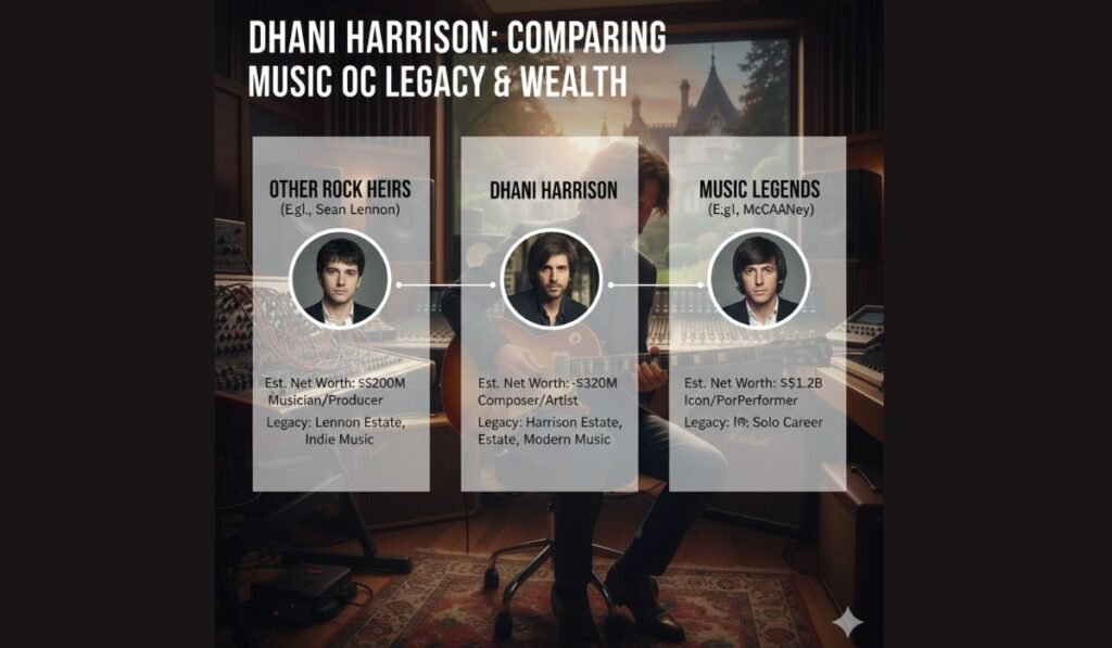 How Dhani Harrison Compares to Other Rock Heirs and Music Legends