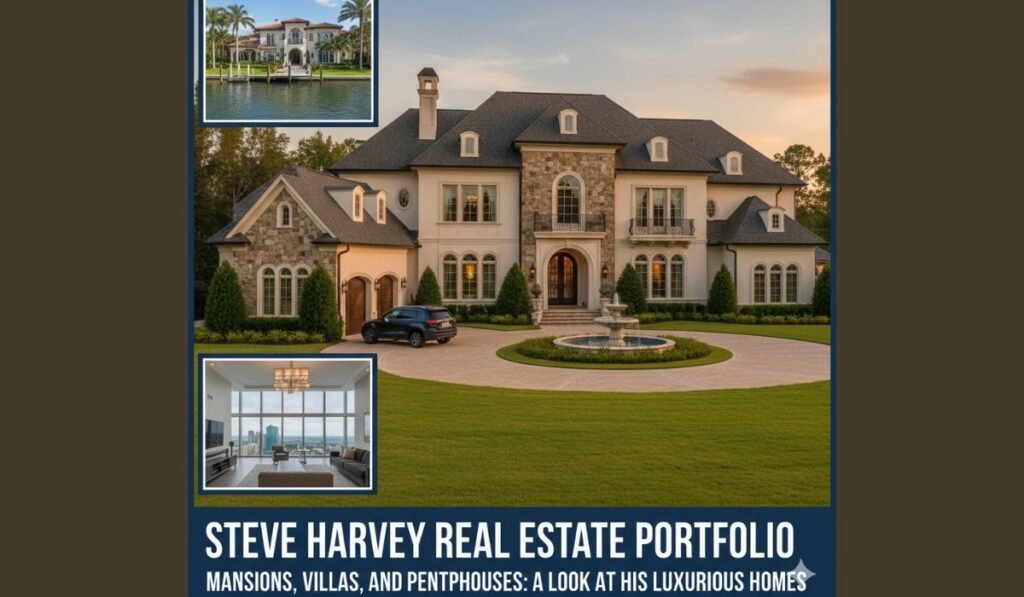 Steve Harvey House, Mansion and His Real Estate Portfolio