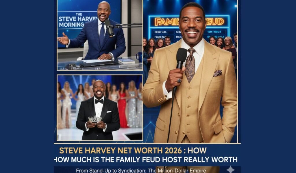 Steve Harvey Net Worth 2026: $200M Empire From a Ford Tempo