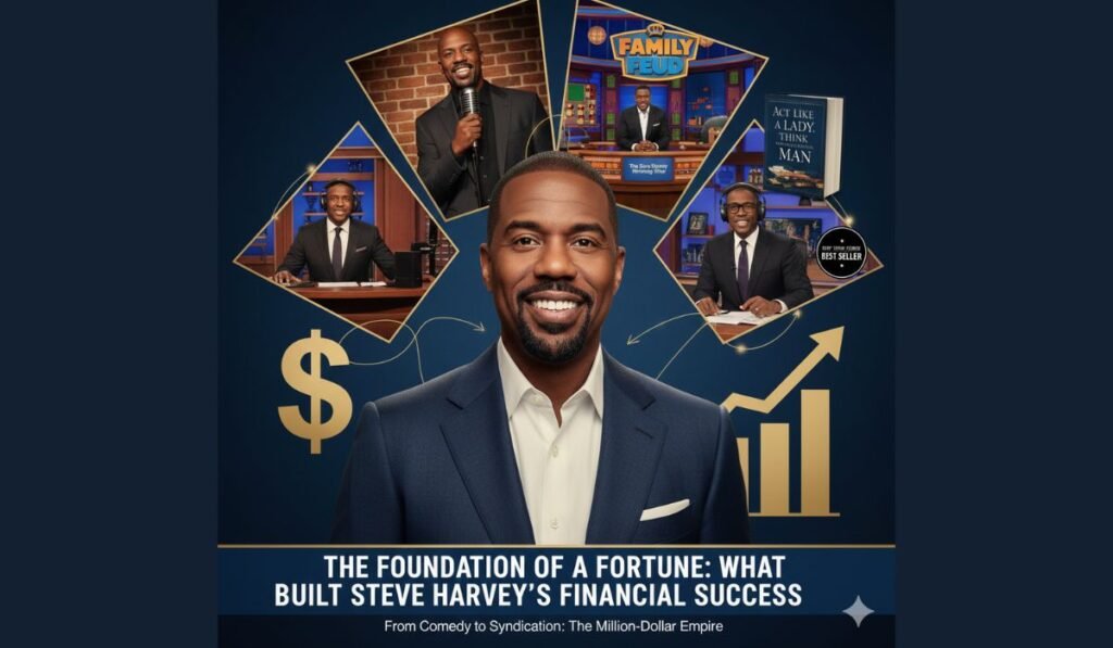 What Actually Built Steve Harvey's Financial Success