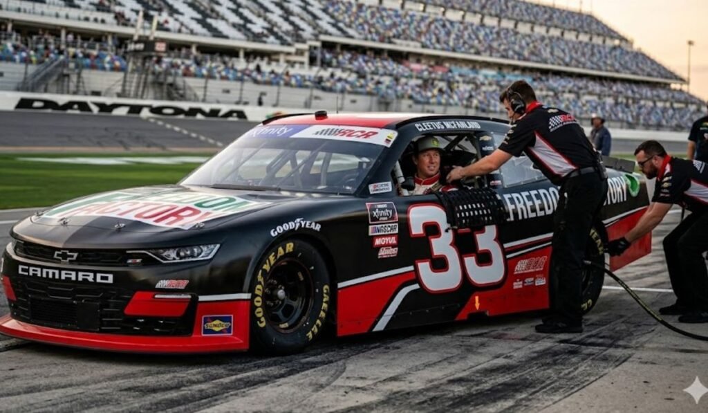 Cleetus McFarland NASCAR Richard Childress Racing 2026 debut
