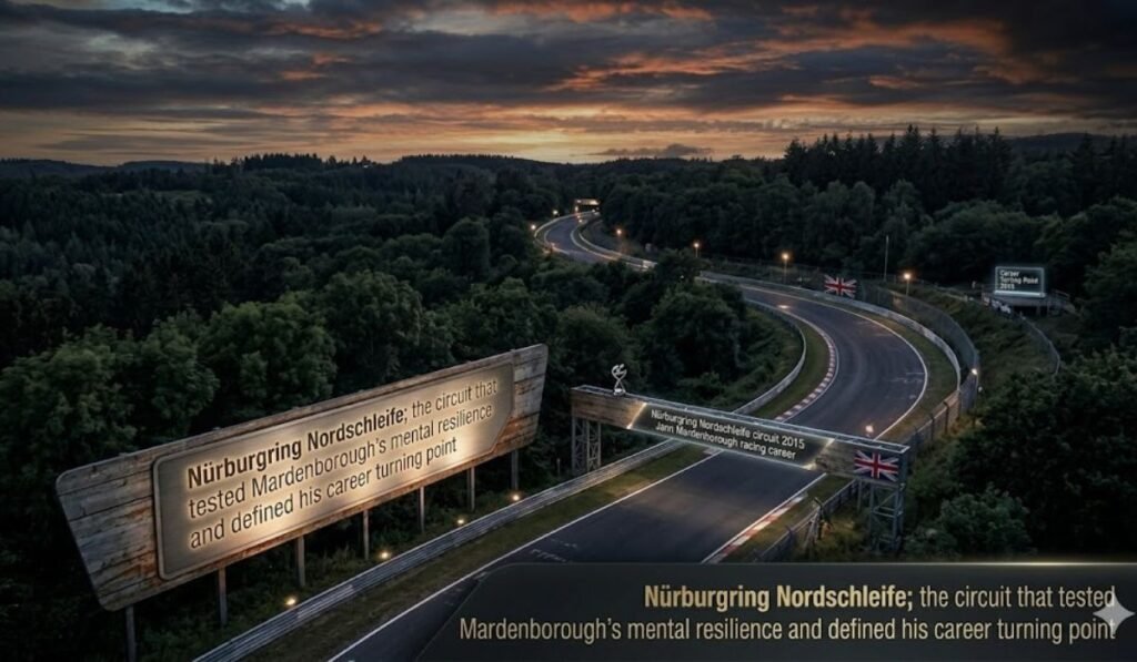 Nürburgring Nordschleife circuit 2015 Jann Mardenborough racing career