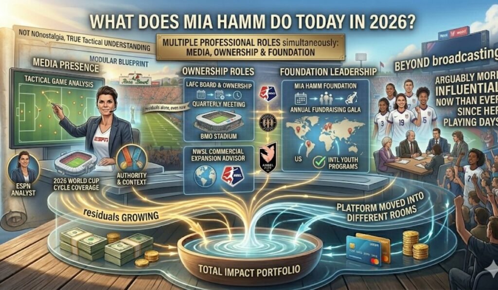 What Does Mia Hamm Do Today in 2026?
