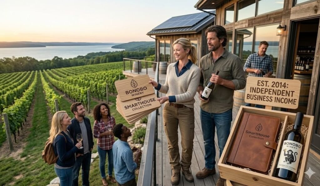 Bonobo Winery, SmartHouse Collection & Business Income