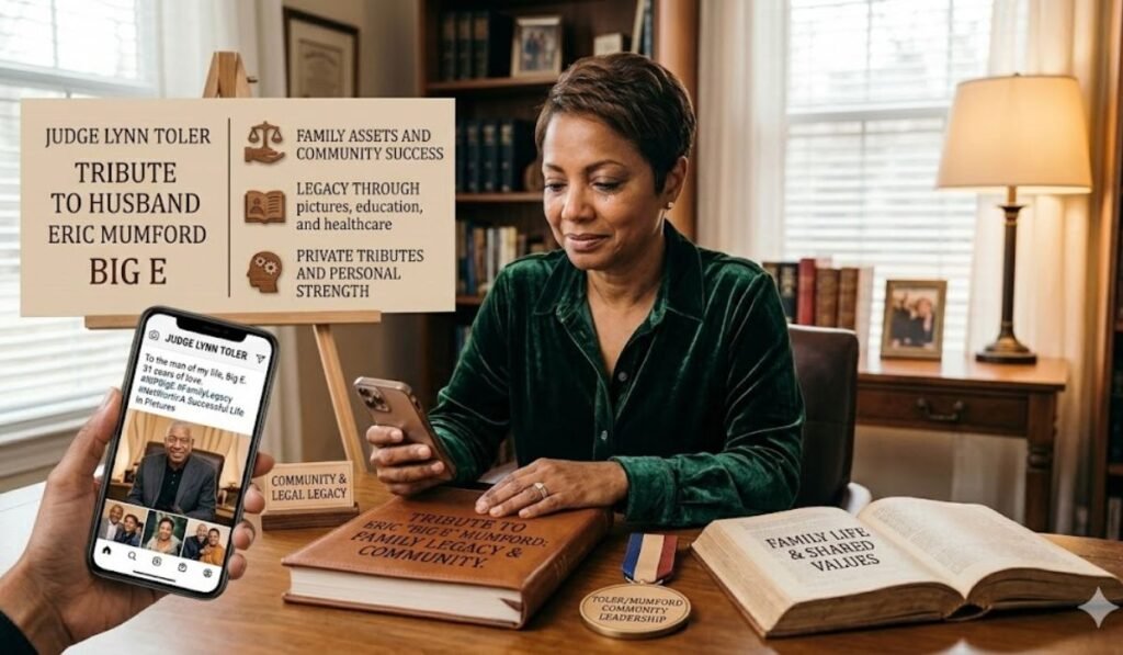 Judge Lynn Toler paying tribute to her husband Eric Mumford Big E on social media