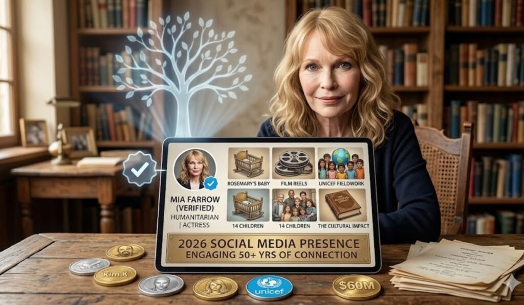 Mia Farrow's Social Media Presence and Cultural Impact in 2026