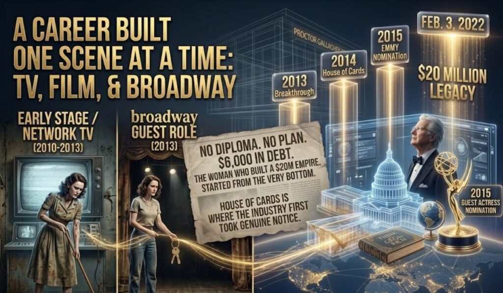 A Career Built One Scene at a Time: TV, Film, and Broadway