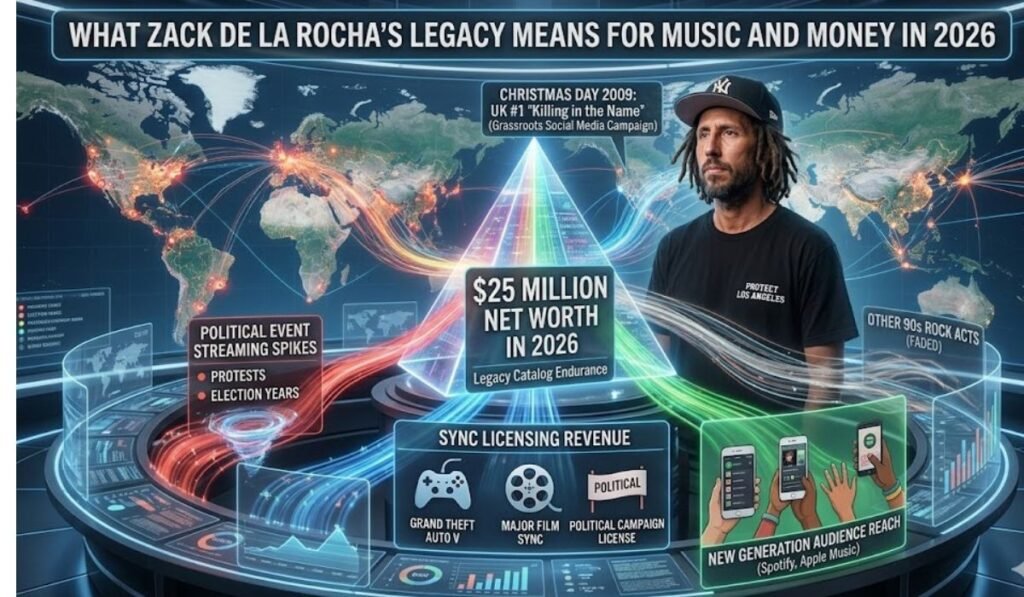 What Zack de la Rocha's Legacy Means for Music & Money in 2026