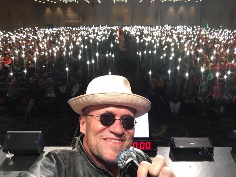 Michael Rooker with fans