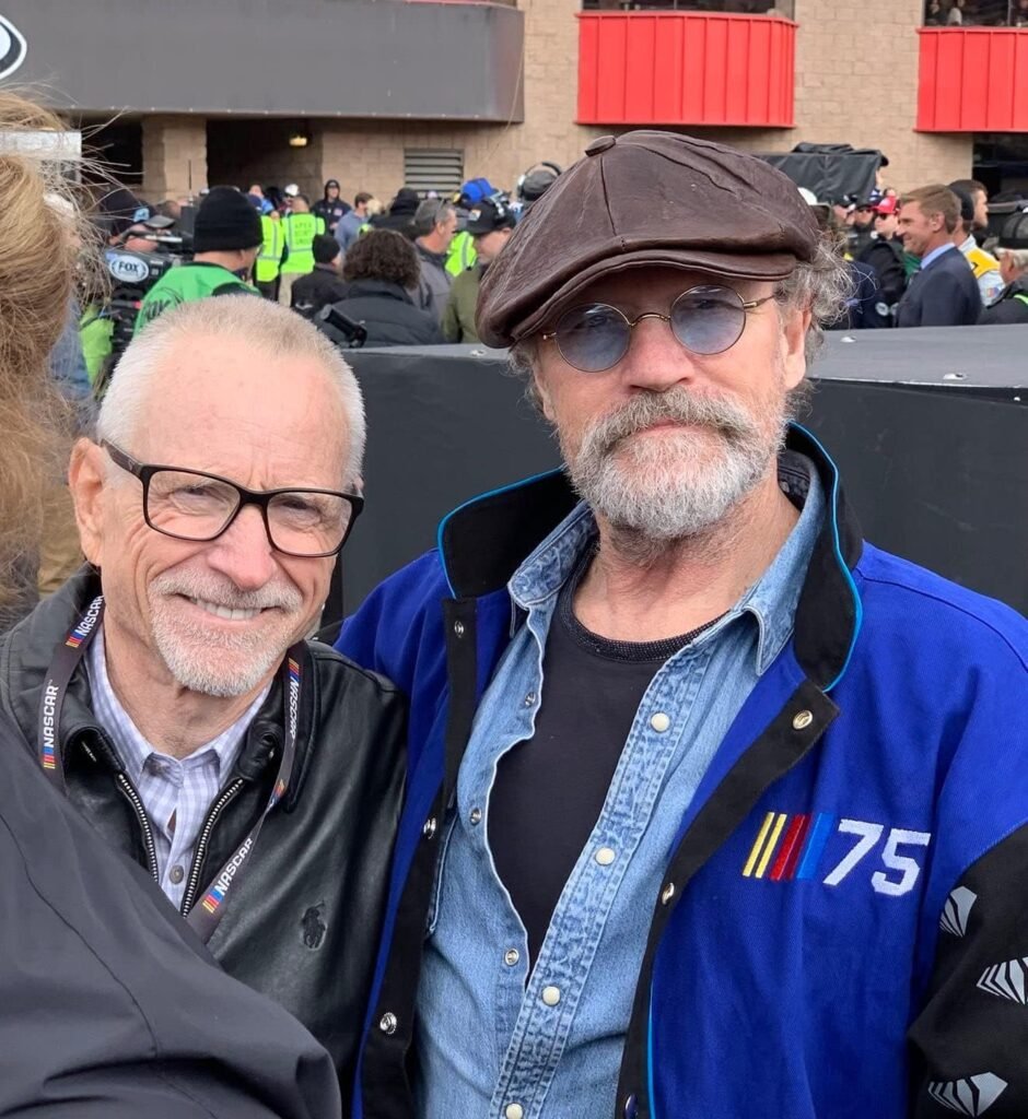 Mark Martin and Michael Rooker