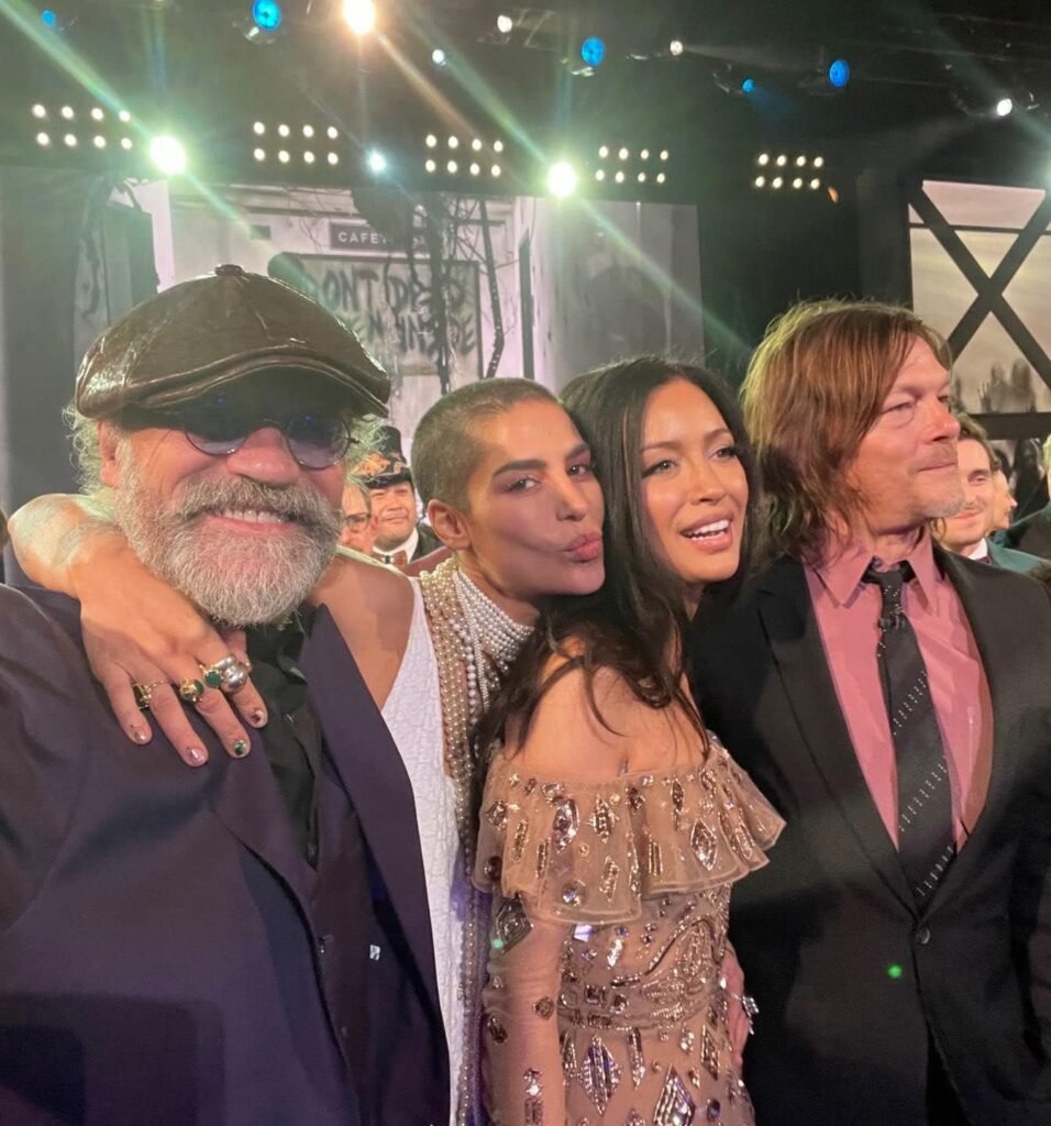 Michael Rooker with close friends