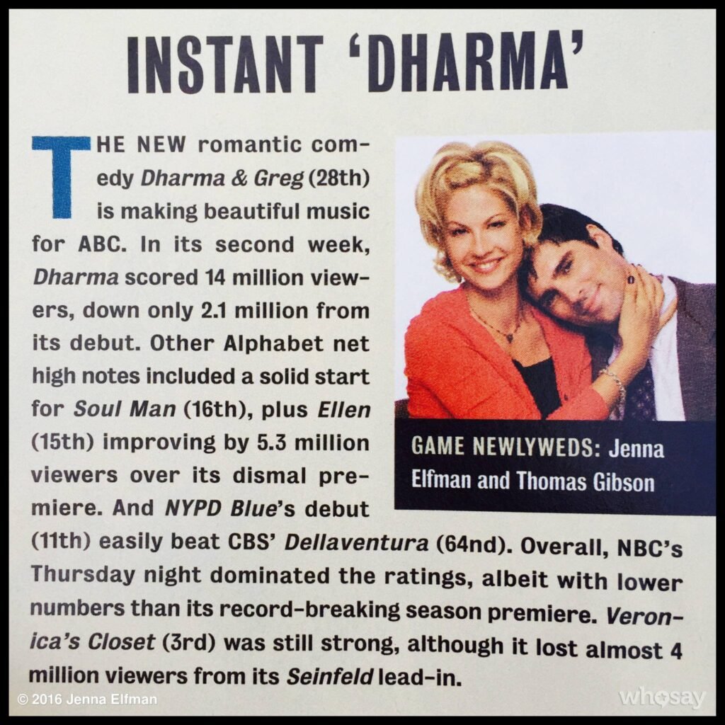 Jenna Elfman net worth