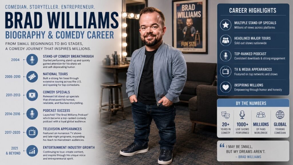 Brad Williams Comedy Career