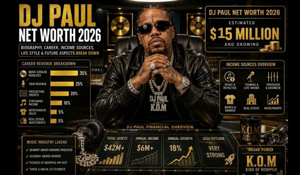 DJ Paul Net Worth