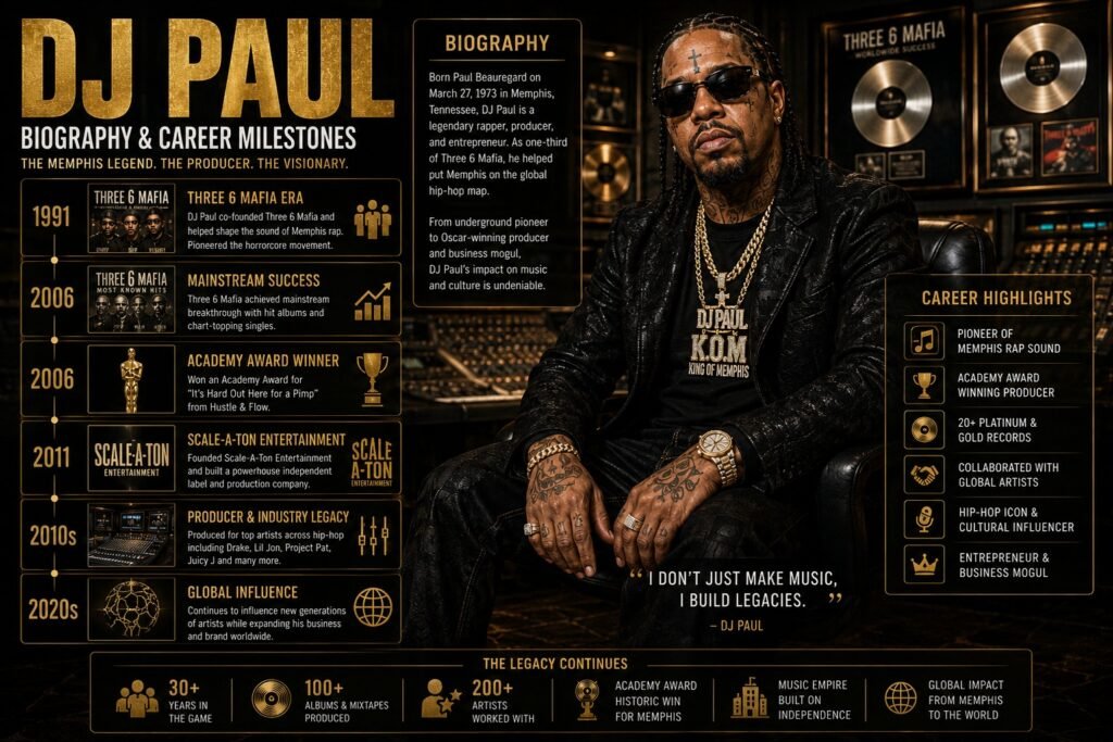 DJ Paul Career