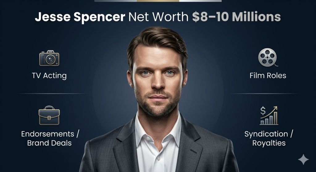 Jesse Spencer Net Worth 2026