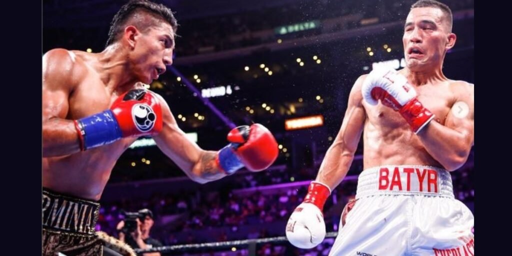 Mario Barrios Boxing match