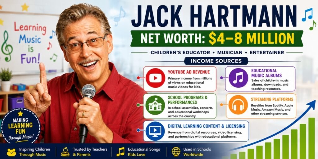 Jack Hartmann Net Worth