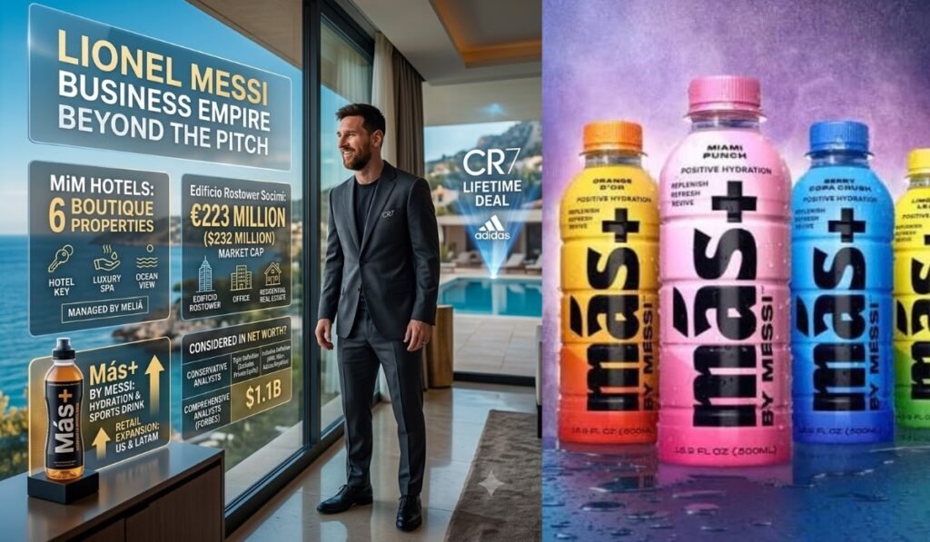 MiM Hotels, Más+ Drink and the Business Empire Beyond the Pitch