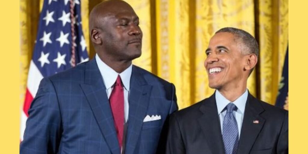 Michael Jordan received Presidential Medal of Freedom