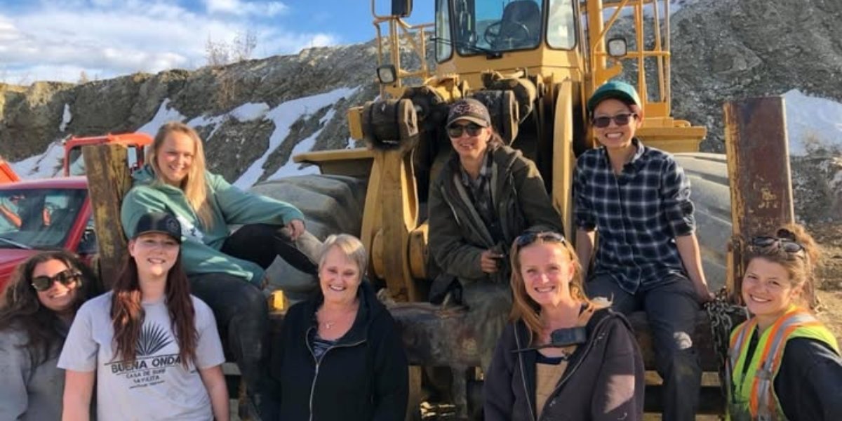 Monica Beets with her team