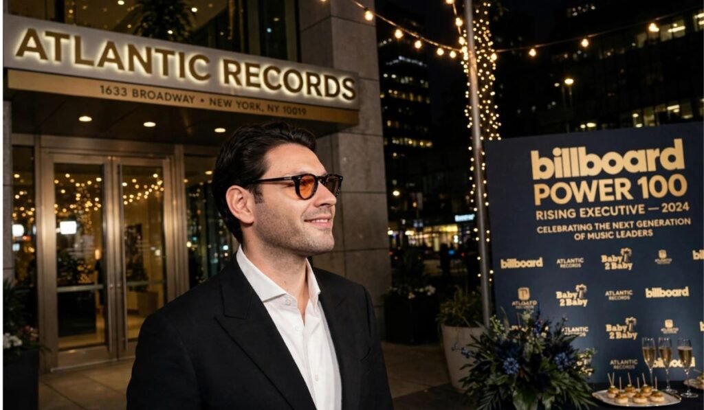 Atlantic Records 1633 Broadway New York Night