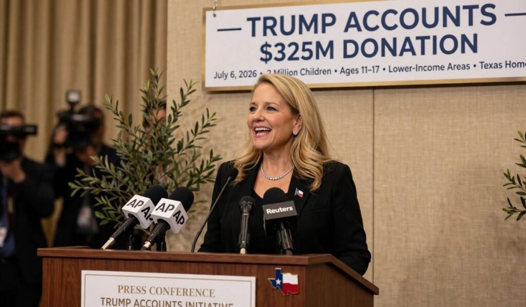 The $320–325 Million Trump Accounts Donation