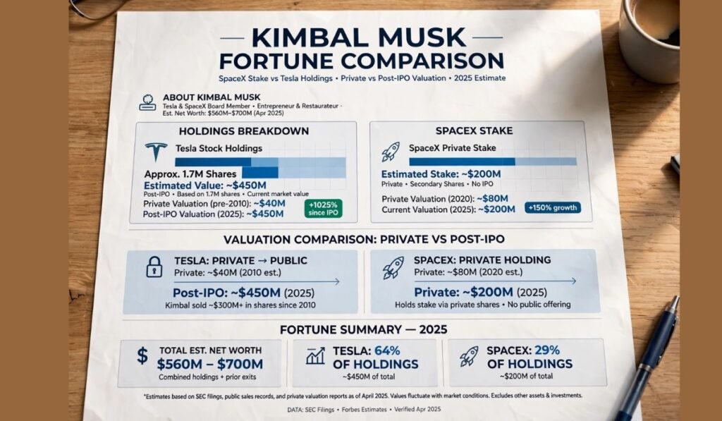 Kimbal Musk Net Worth: A Rough Timeline