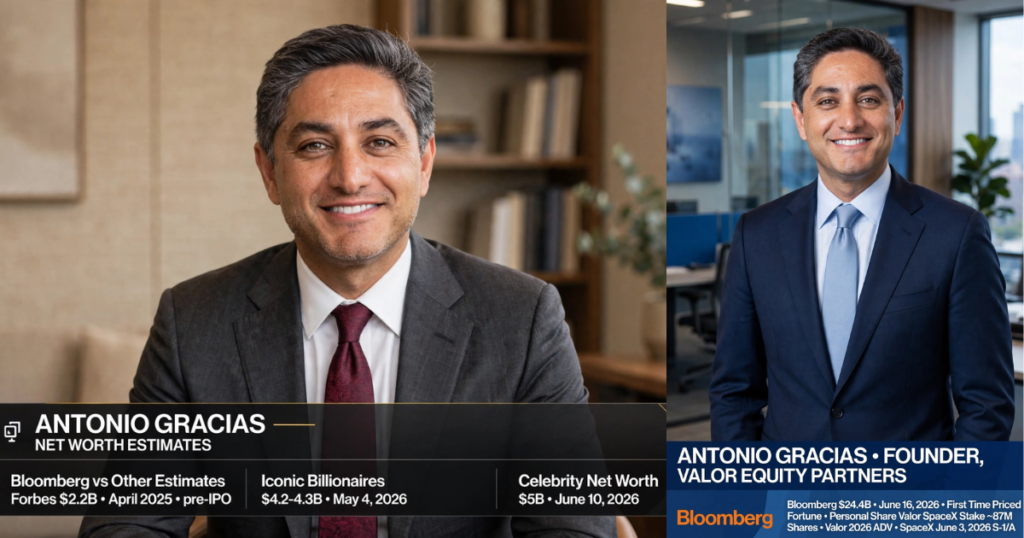 Antonio Gracias Net Worth in 2026