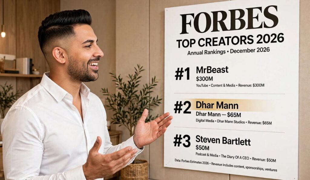 Forbes Top Creators 2026 Comparison