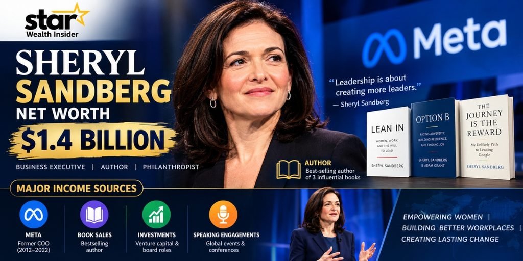 Sheryl Sandberg Net Worth Breakdown
