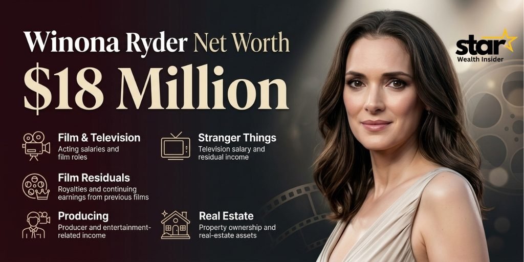 Winona Ryder Net Worth